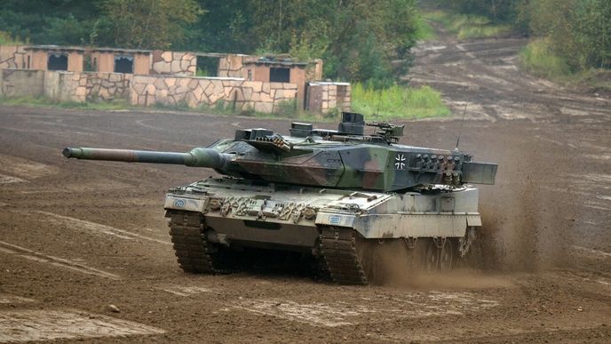 Aktuálně nejnovější verze tanku Leopard 2A7