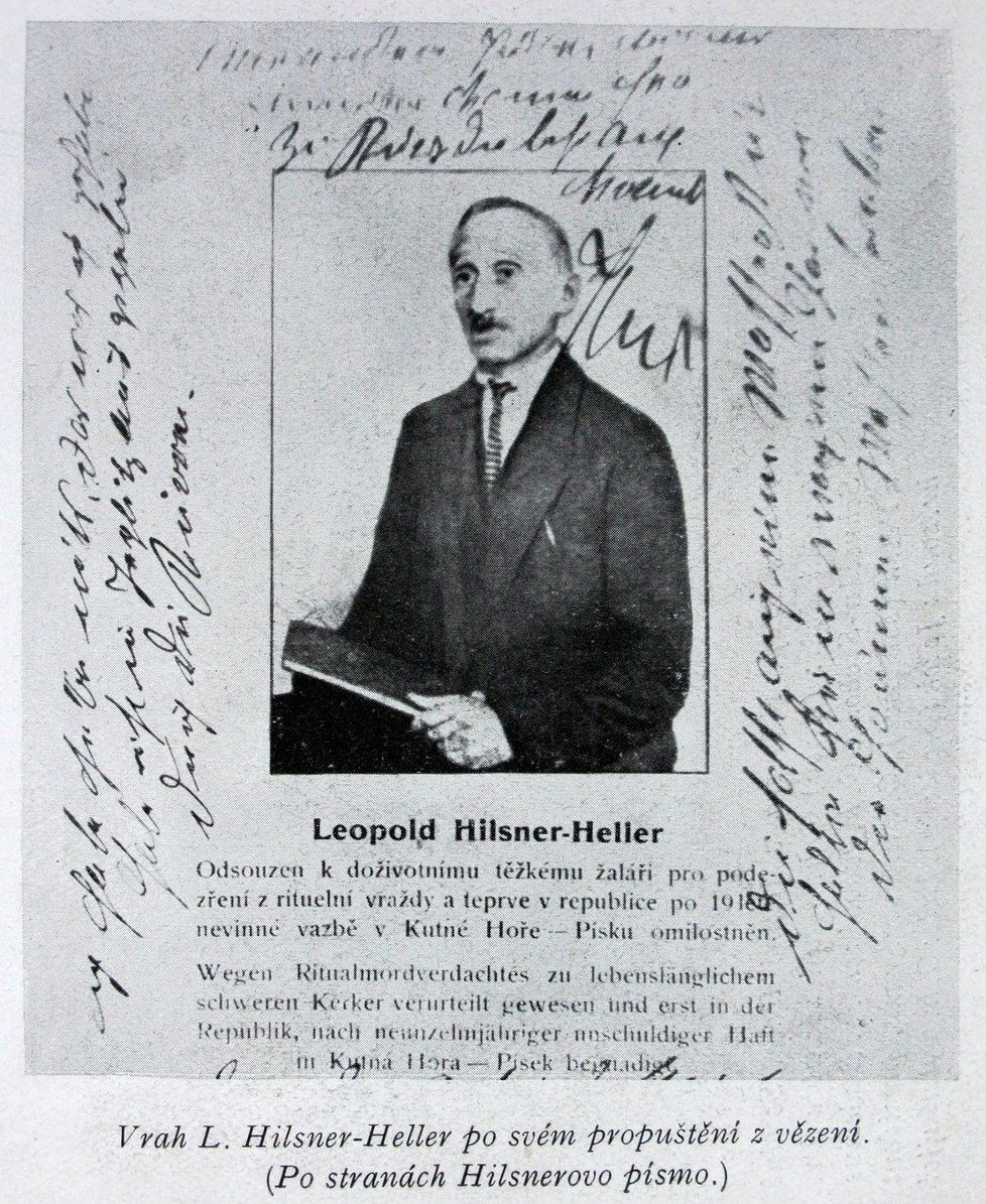 Leopold Hilsner po propuštění