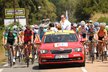 Řidiče v koloně cyklistického pelotonu český závodník Leopold König obdivuje a rád by někdy řídil tak dobře jako oni