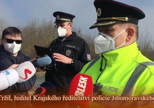 Leoš Tržil, ředitel Krajského ředitelství policie Jihomoravského kraje k opatřením policie na hranicích okresů.