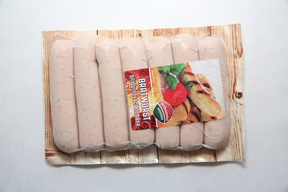 Příbramská uzenina Bratwurst