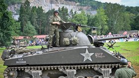 Tankový den v Lešanech. (2.9.2023)
