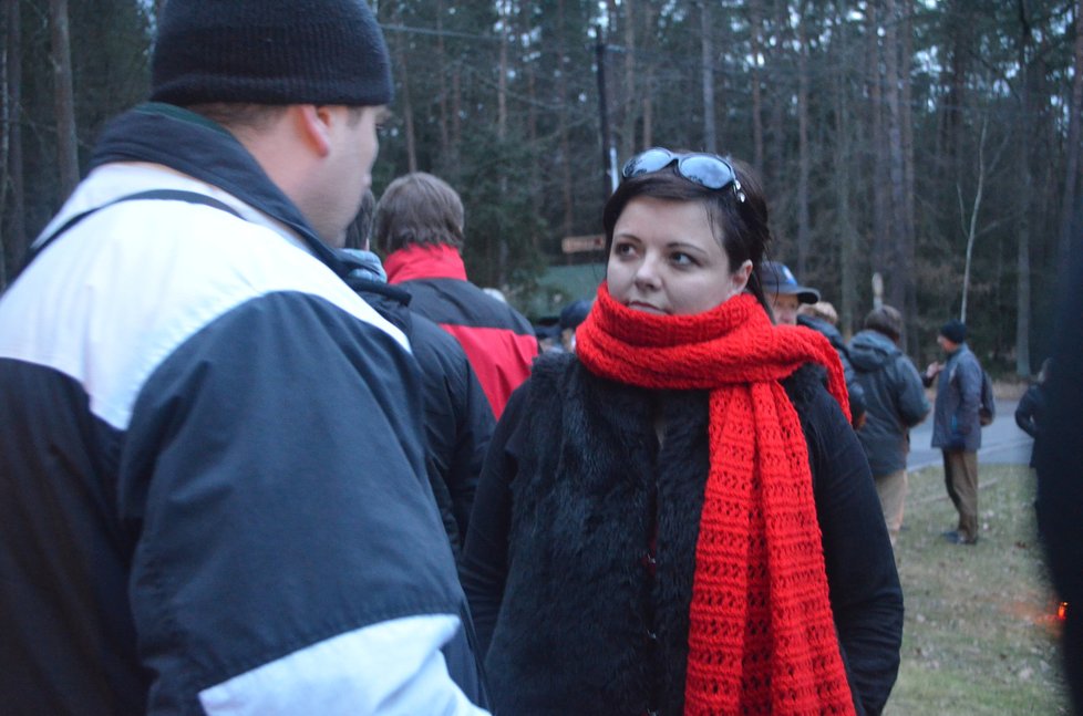 Přišla i dokumentaristka Silvie Dymáková, která veřejně prohlásila, že město Vojtěcha uštvalo.
