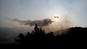 Lesní požáry v Chorvatsku