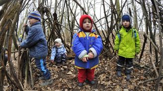 Na lesní mateřské školky bude přispívat stát