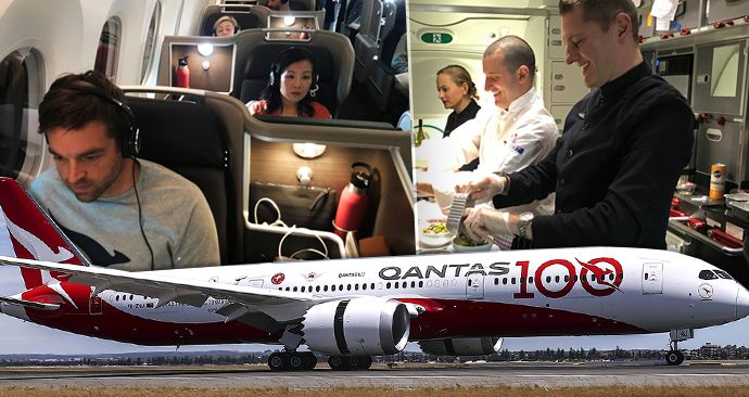 Qantas přepravila pasažéry z Londýna do Sydney bez mezipřistání.