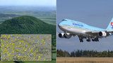 „Supernebe“ Česka: Na Říp a Hrad z letadel kouká půl milionu lidí denně