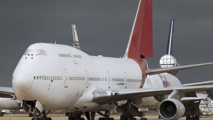 Boeing 747-400 Qantas VH-OJN