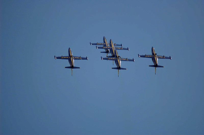 Největší airshow letadle v Hradci Králové.