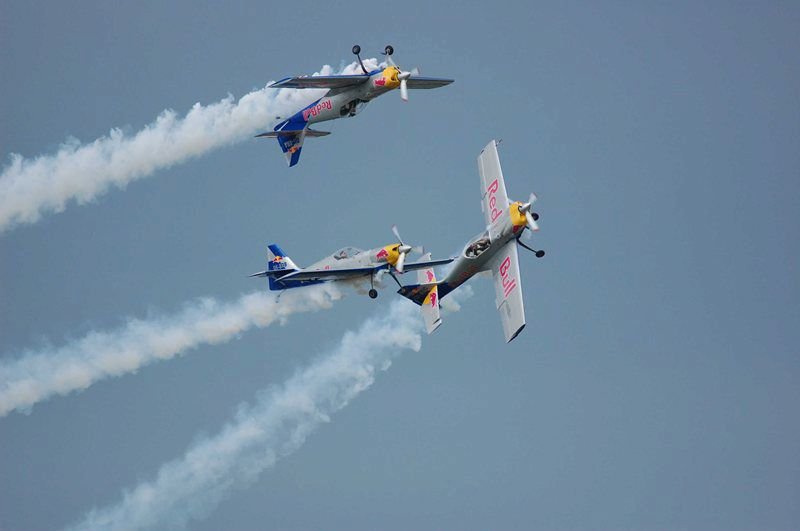 Největší airshow letadle v Hradci Králové.