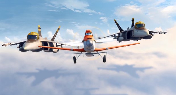 Jak se vznášejí Letadla od Pixaru?