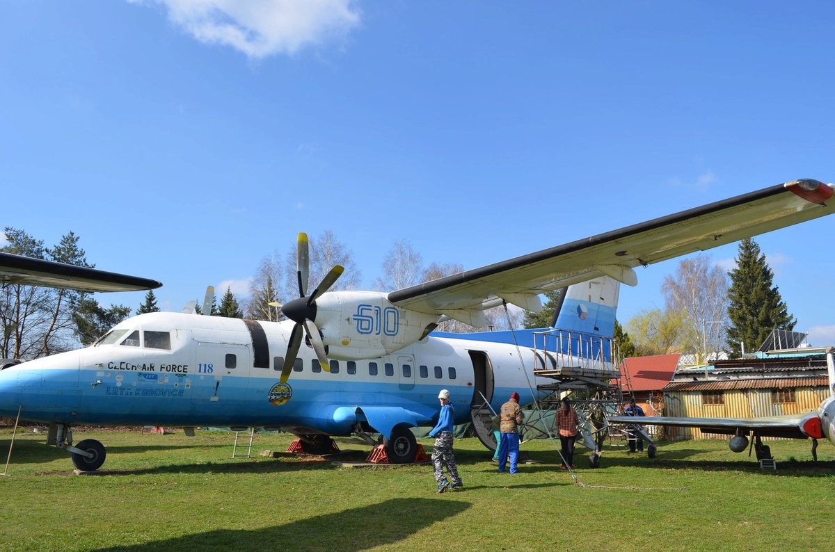Očistou prošlo i největší zkonstruované a vyrobené letadlo v Československu – L-610 z druhé poloviny 80. let