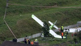 Letecké neštěstí na show ve švýcarském Dittingenu nepřežil jeden z pilotů