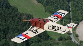 Avia BH-5 nad Německem