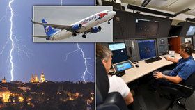 Letový provoz nad Českem letos hodně komplikují bouřky. (ilustrační foto)