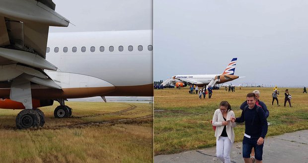 Letadlo z Brna sjelo v Burgasu z ranveje. Cestující: Řecký pilot nebrzdil?