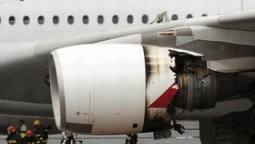 Airbusu přestal fungovat jeden ze čtyř motorů