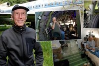 To není vtip! Američan bydlí v boeingu: Podívejte se, jak si ho předělal