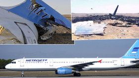 Příčiny pádu ruského letadla s 224 lidmi na palubě jsou tři.