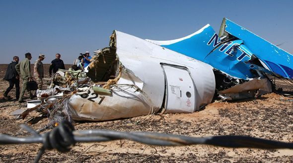Pád ruského letadla nad Egyptem