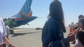 Málem unesený letoun Flydubai: Po nouzovém přistání se ukázalo utržené kormidlo (30. 9. 2026).