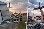 V Polsku zemřelo pět lidí po pádu malého letadla Cessna 208 na hangár na letišti Chrcynno. (17.7.2023)