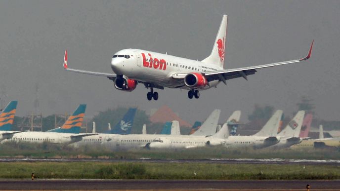 Letadlo společnosti Lion Air