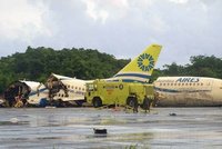 V Kolumbii se zřítilo letadlo se 131 lidmi na palubě!