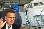 V Kunovicích se budou letadla vyrábět dál. Ruský majitel to slíbil ministrovi průmyslu a obchodu Janu Mládkovi (ČSSD).