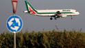 Společnost Alitalia od 14. října ukončí prodej letenek.