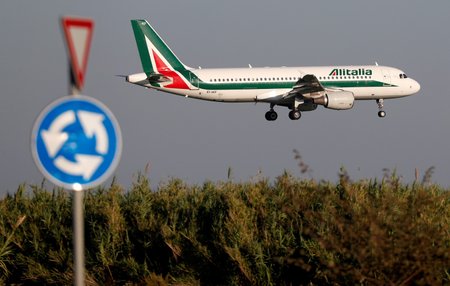 Letadlo společnosti Alitalia