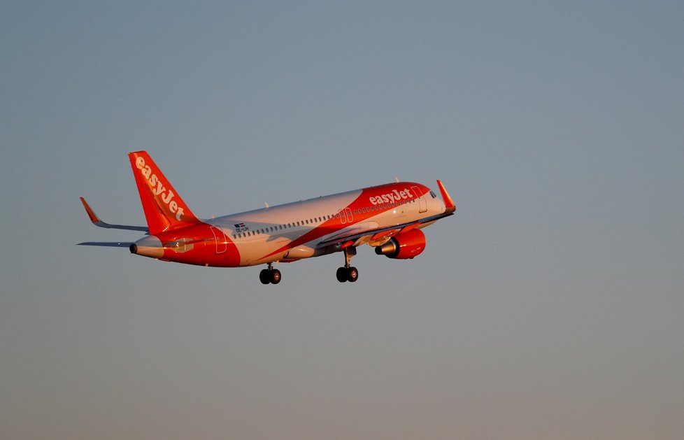 Letadla společnosti EasyJet.