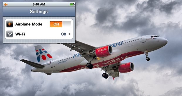 V Evropě konečně nebude zapotřebí vypínat mobily před startem létáním. Postačí přepnutí do režimu letadlo.