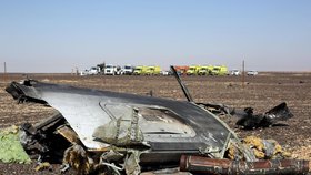 Ruské letadlo se zřítilo nad Egyptem koncem října, nikdo z pasažérů nepřežil.