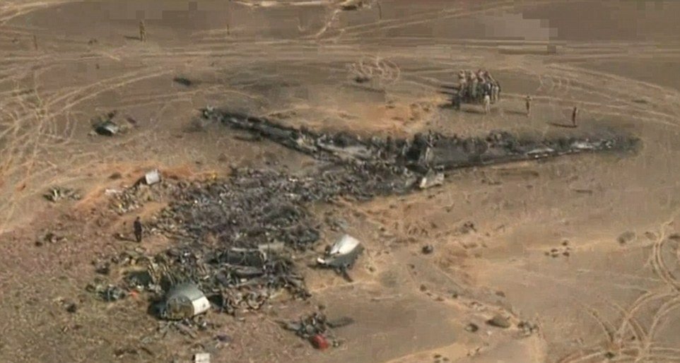 Nad Sinajským poloostrovem havarovalo ruské letadlo. Všech 224 lidí na palubě zahynulo.