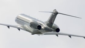 Ilustrační foto. Letoun společnosti Bombardier.