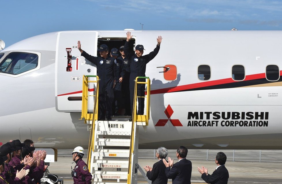 Letoun japonské společnosti Mitsubishi Aircraft