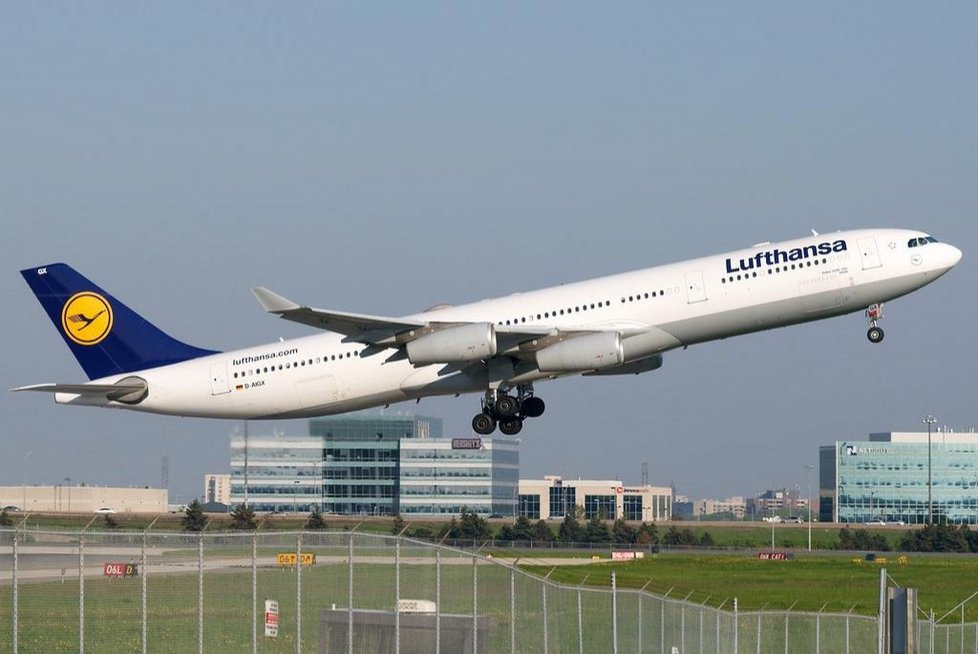 Letadlo Lufthansa