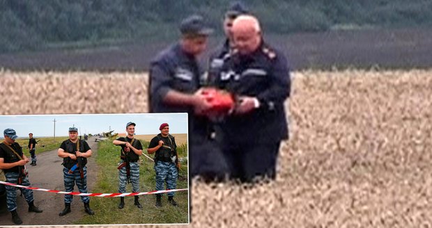 Foto jako důkaz: Našli rebelové v poli černé skříňky letounu MH17? 