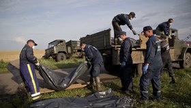 Tragédie letu MH17: Odklízení těl pokračuje