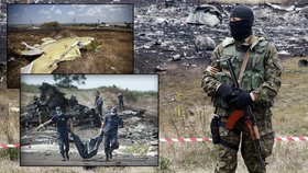 Proruský separatista popsal, jak pátrali v troskách zříceného letounu MH17
