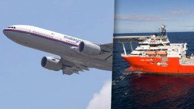 Loď, která pátrala po zmizelém letu MH370, také na chvíli zmizela.