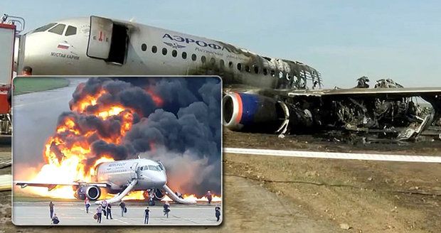 Šokující záběry leteckého neštěstí s 41 oběťmi: Plameny šlehaly desítky metrů vysoko!