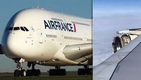 V Kanadě nouzově přistál francouzský Airbus s rozbitým motorem