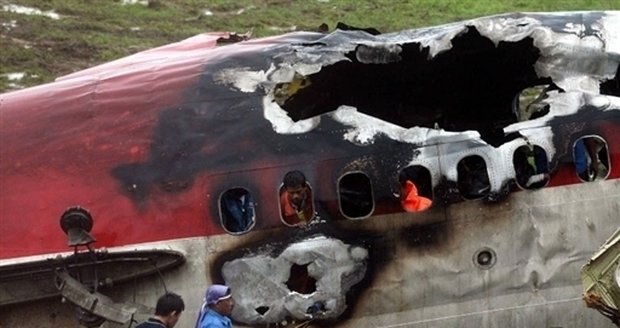 letecká katastrofa - ilistrační foto