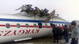 Děsivá havárie letadla v Kyrgyzstánu: Zřítilo se při přistání