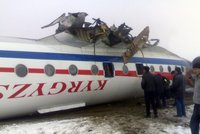 Děsivá havárie letadla v Kyrgyzstánu: Zřítilo se při přistání