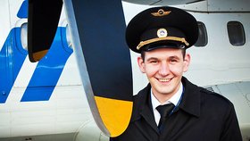 Hlavní pilot Sergej Antsin (†28)