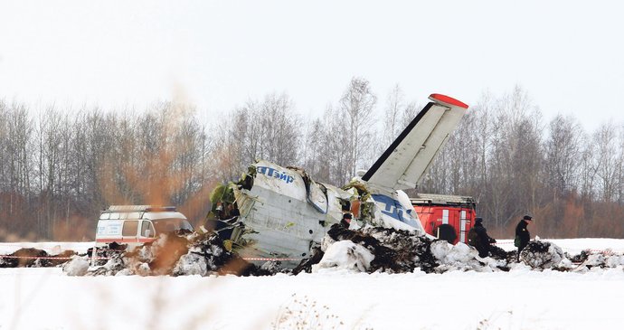 Další tragická havárie v Rusku: 71 mrtvých po pádu letadla (ilustrační foto)