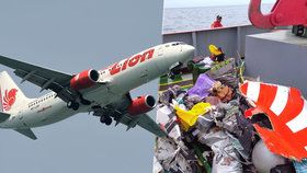 Boeing 737 indonéské společnosti Lion Air se zřítil do moře.